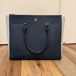 Tory Burch Dark Two Toned Handbag
